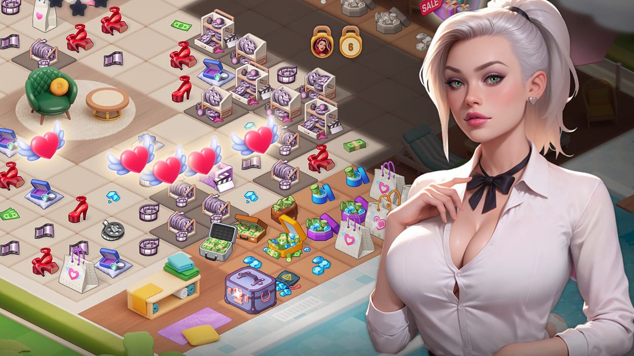Jeu de fusion dans Passion Industry
